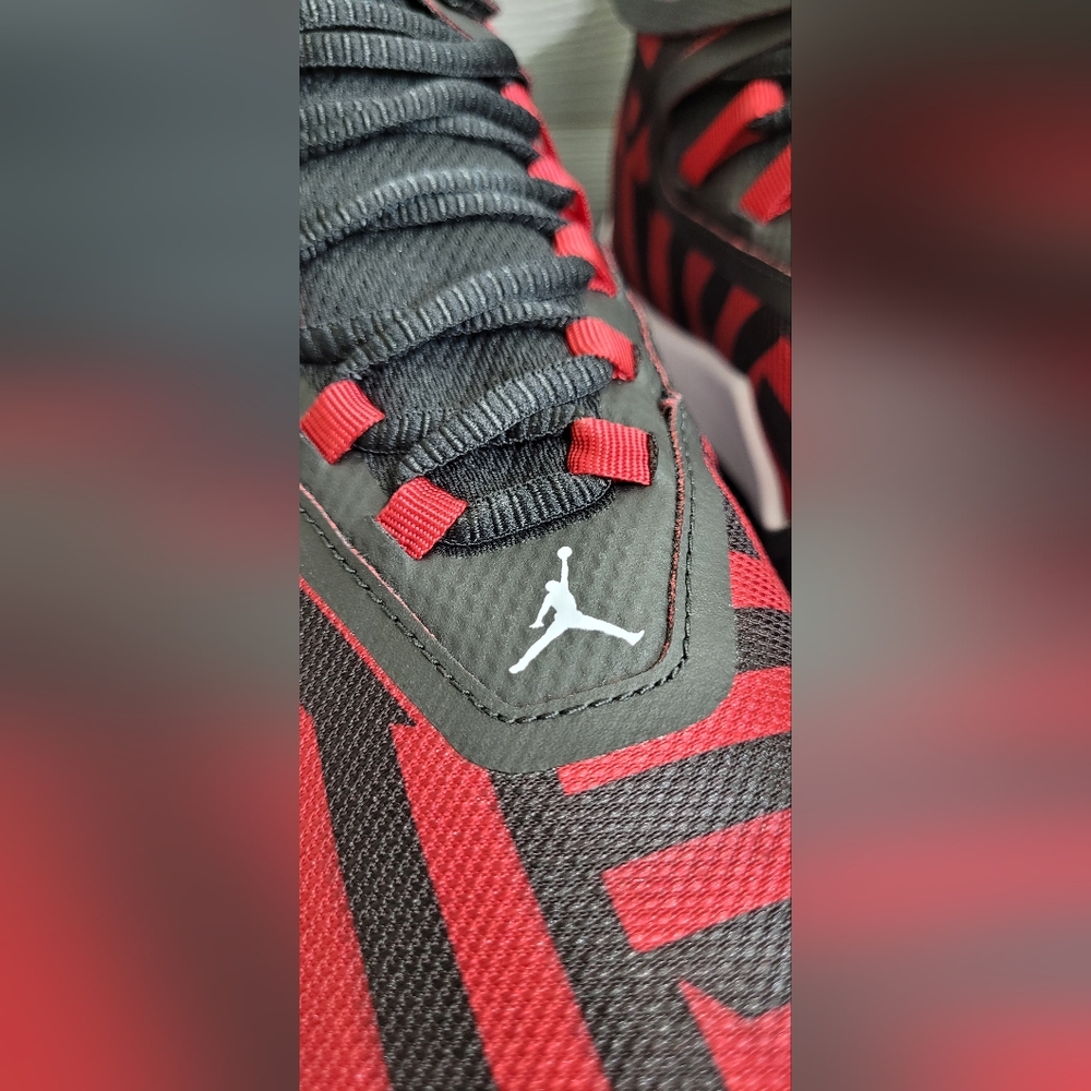 🏀 Jordan Fly Unlimited PFX - Size 9 - Basketball Shoes - Gym Red-Gym Black Nike - Picture 9 of 16